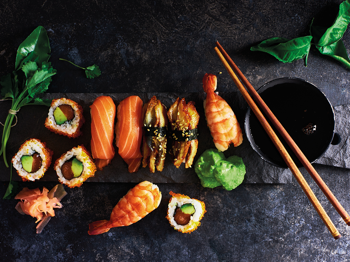 Scandia Pepparrot - Sushi mit Wasabi-Meerrettich