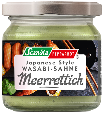 Scandia Pepparrot - Japanese Style Wasabi-Sahne Meerrettich