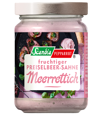 Scandia Pepparrot - Preiselbeer-Sahne Meerrettich